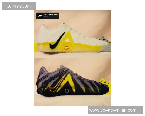 林葳在俄勒冈大学的球场上展示詹姆斯科比等球星的PE球鞋风采